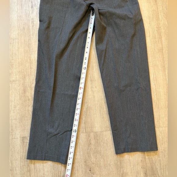 Talbots Stretch Dark Gray Dress Pants 10 - Picture 8 of 11